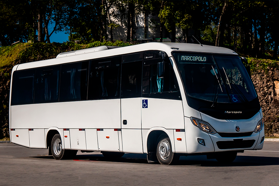 Micro ônibus executivo da Punctual Shuttle